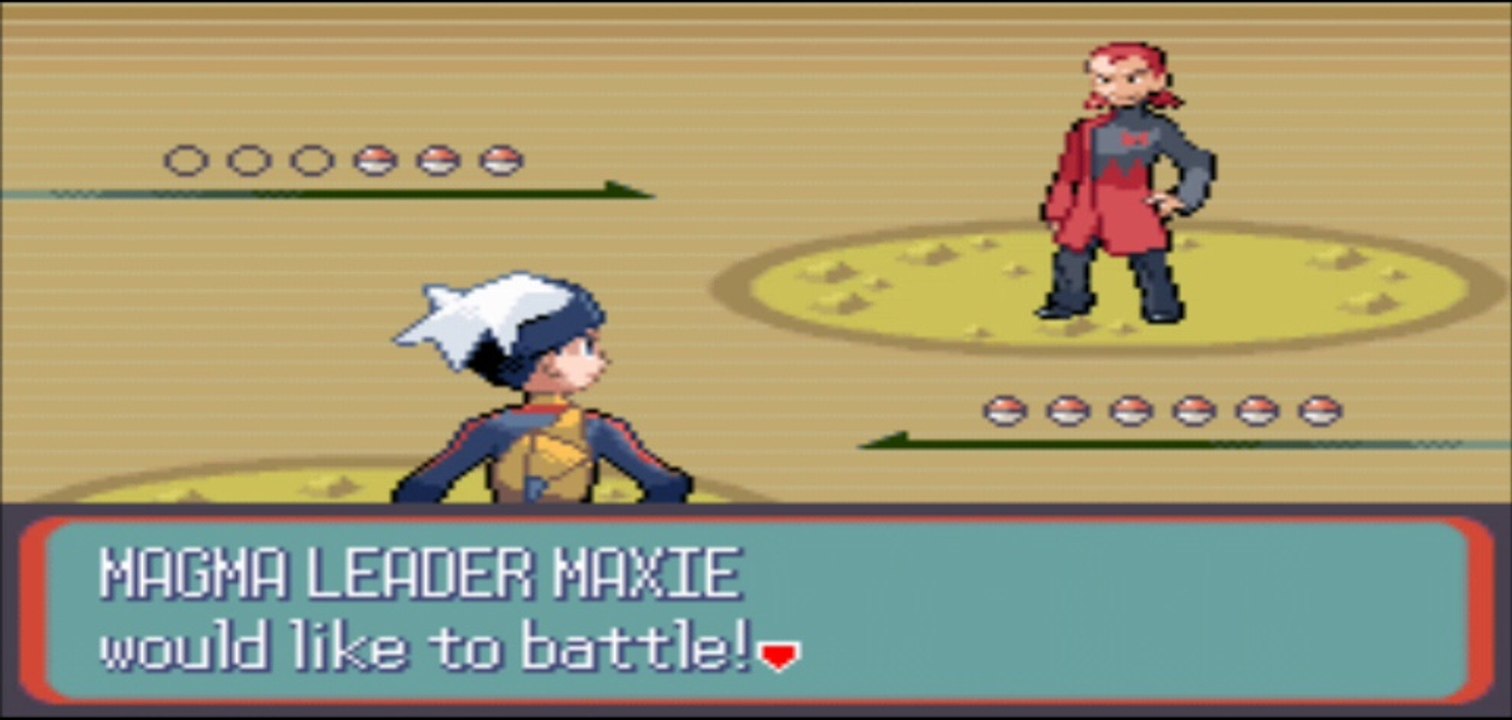 Pokemon Ruby - Team Magma Boss 2nd Battle: Maxie