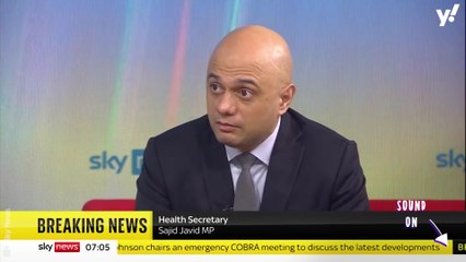 "The invasion of Ukraine has begun", Sajid Javid says