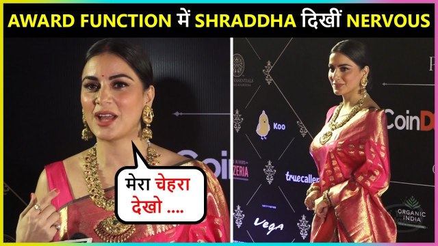 Shraddha Arya Gets Nervous At An Award Function For This Reason | Dadasaheb Phalke Awards 2022
