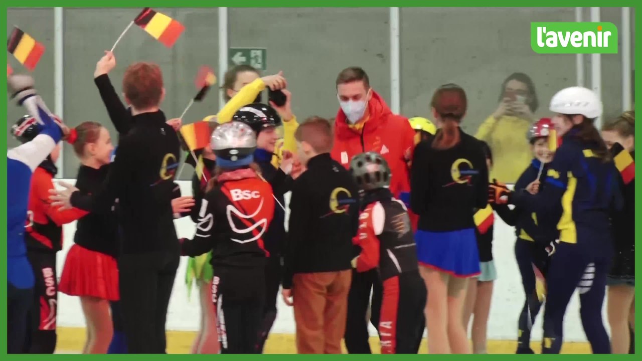 Bart Swings accueilli en héros à Malines