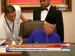 Semua pihak perlu bijak tangani situasi