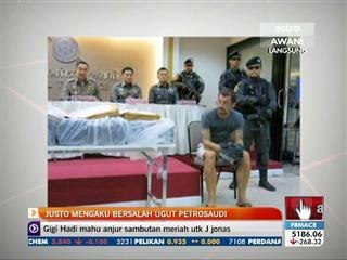 Xavier Andre Justo mengaku bersalah ugut PetroSaudi, penjara tiga tahun