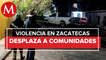 Durango recibirá a personas desplazadas por violencia en Zacatecas