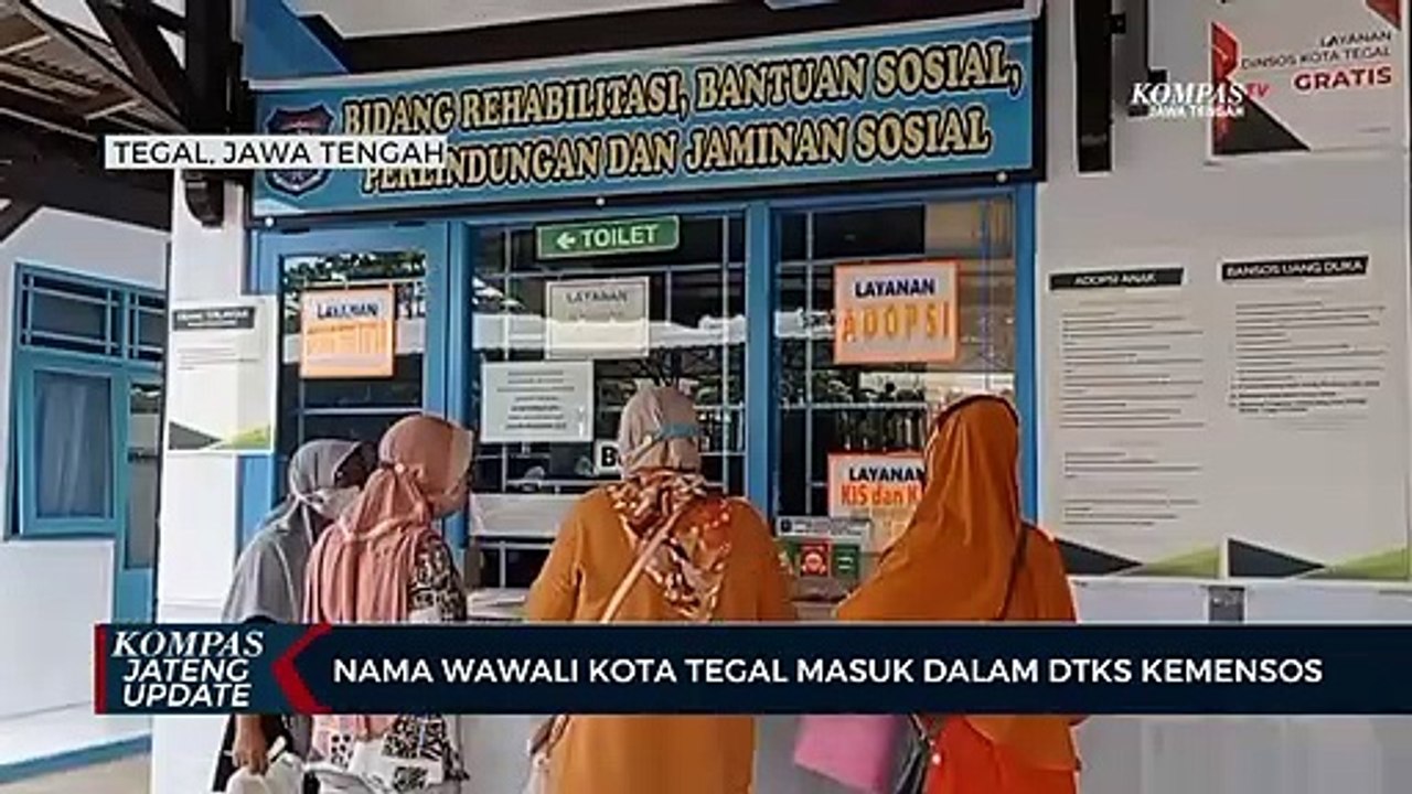 Nama Wawali Kota Tegal Masuk Dalam DTKS Kemensos