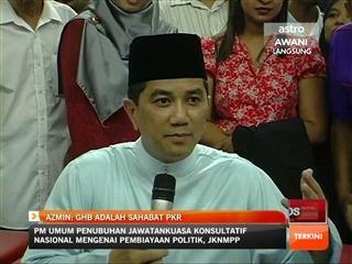 Azmin tak tidur dua bulan memikir masalah negara