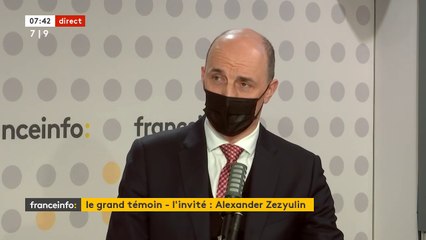Ukraine : "On n'a jamais parlé" d'une intervention russe en Ukraine, affirme le ministre conseiller de l’Ambassade de Russie en France