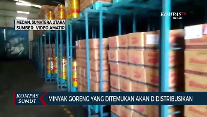 Minyak Goreng yang Ditemukan di Gudang di Deli Serdang Akan Segera Didistribusikan