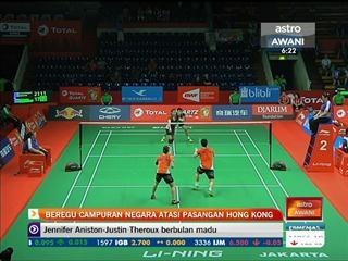 Beregu campuran negara atasi pasangan Hong Kong