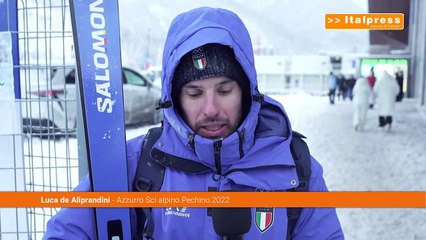 Pechino 2022, de Aliprandini "Giornata storta"