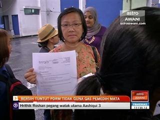 Bersih tuntut PDRM tidak guna gas pemedih mata