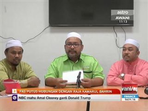 Putus hubungan dengan Raja Kamarul Bahrin berasas