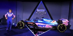 F1 2022 - FERNANDO ALONSO #14 presenta su nuevo monoplaza, el ALPINE A522