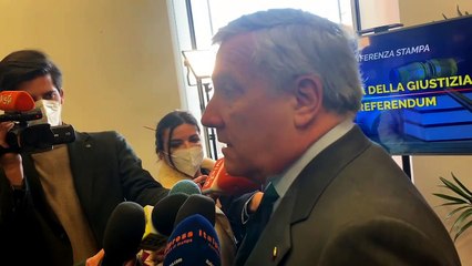 Giustizia, Tajani "La riforma sia coerente con i referendum"