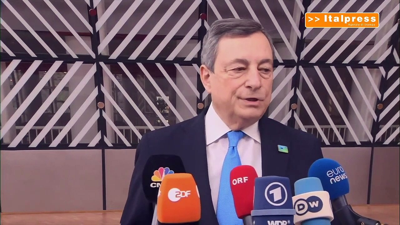 Ucraina, Draghi "Servono fermezza e deterrenza"