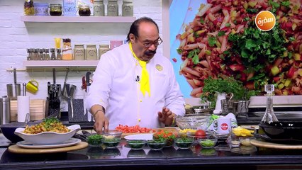 مكرونة بكبد الدجاج و الخضار | الشيف شربيني