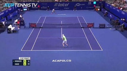 Acapulco - Isner file au 2e tour