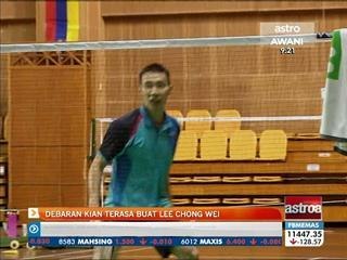 Debaran kian terasa buat Lee Chong Wei