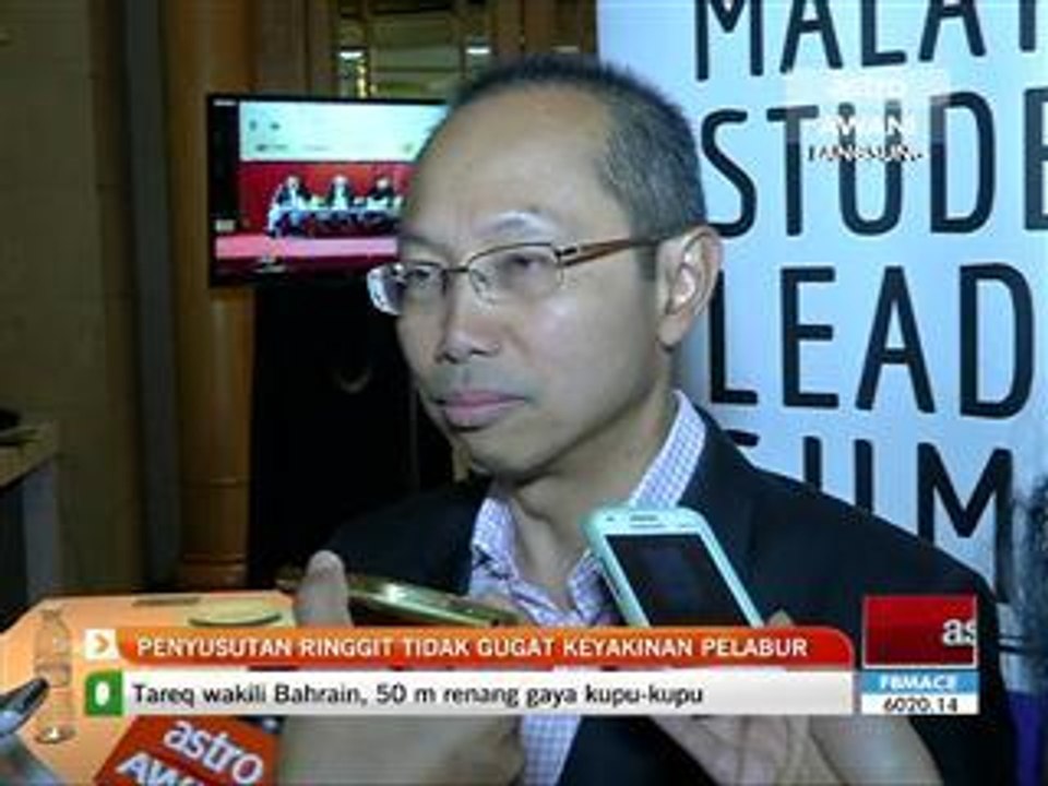 Penyusutan ringgit tidak gugat keyakinan pelabur