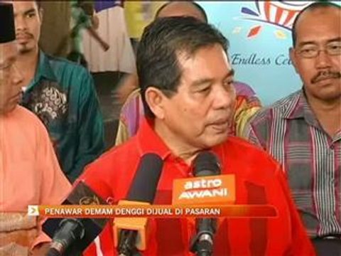 Penawar demam denggi dijual di pasaran