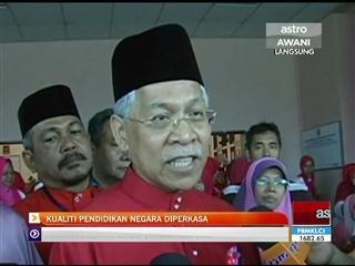 Kualiti pendidikan negara diperkasa