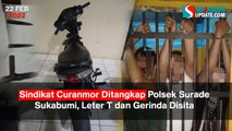 Sindikat Curanmor Ditangkap Polsek Surade Sukabumi, Leter T dan Gerinda Disita