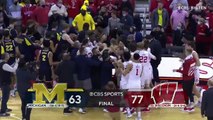 Juwan Howard Punches Wisconsin Coach at the End of Regulation