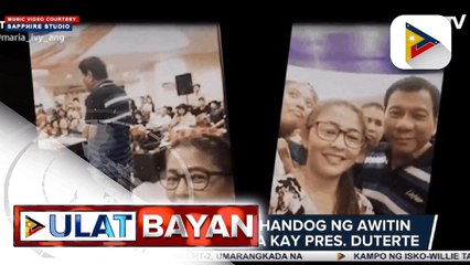 Mga Cebuano, naghandog ng awiting pasasalamat para kay Pres. Duterte