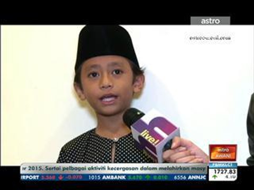 Ryqarl Iskandar belajar bisnes dengan ibu bapa