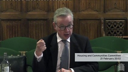 'Developers could try to ‘shield themselves’ from responsibility of cladding costs', Gove warns