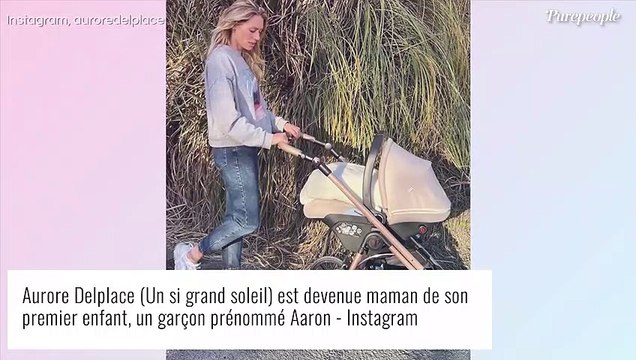 Aurore Delplace (Un si grand soleil) maman d'Aaron : Un bébé facile, rieur mais...