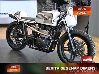 One of a kind. Eastern Bobber is the Triumph Invitational Bike Build-off winner