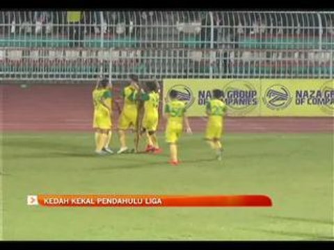 Kedah kekal pendahulu liga