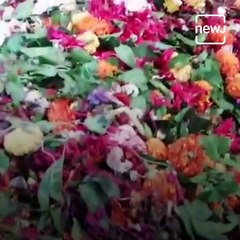 Flowers Used To Produce Bio-Fertilisers At Tarapith Temple