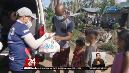 Tải video: GMA Kapuso Foundation mamimigay ng pabubong sa mga nasalanta ng Bagyong Odette sa Limawasa Island | 24 Oras