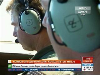 Nombor siri serpihan kunci kepada misteri MH370