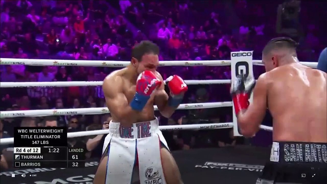 Keith Thurman Vs Mario Barrios 2022-02-05