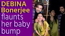 Debina Bonerjee flaunts her baby bump at hubby Gurmeet's birthday celebration