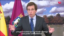 VÍDEO | Almeida dimite como portavoz nacional del PP