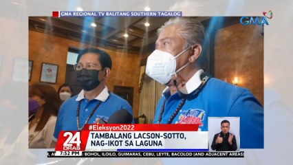 Sen. Lacson, ipinagtanggol ang pulisya na binabatikos ngayon dahil sa pagkaaresto kay Dr. Naty Castro | 24 Oras