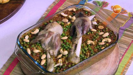 لسان عصفور مع لحم الموزة | غادة التلي