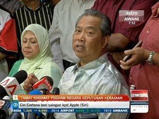 Tamat khidmat Peguam Negara keputusan kerajaan