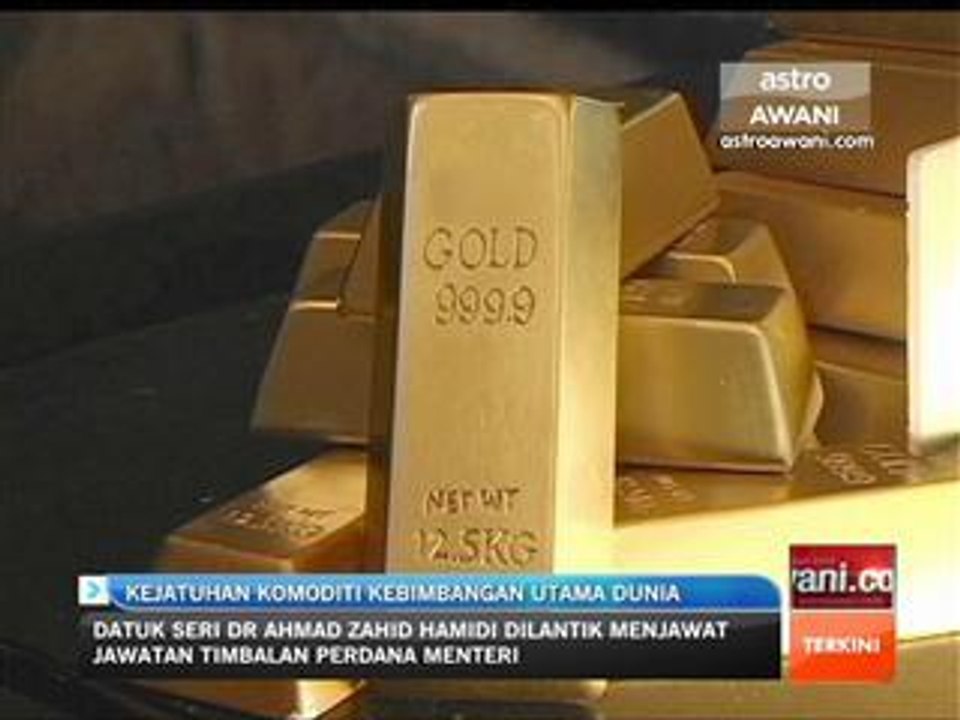 Kejatuhan komoditi kebimbangan utama dunia