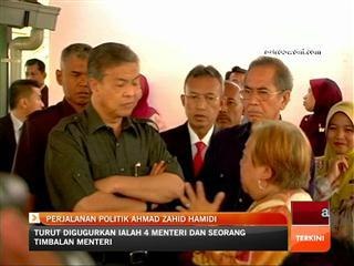 Perjalanan karier politik Ahmad Zahid Hamidi