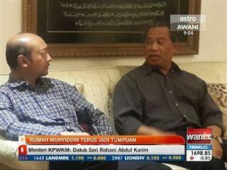 Rumah Muhyiddin Yassin terus jadi tumpuan