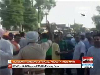 Tembakan rambang di Punjab, anggota polis maut