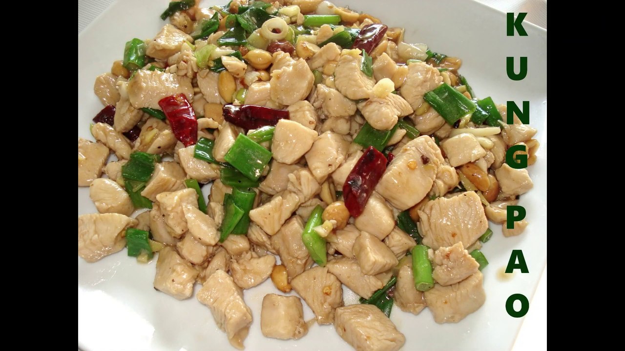 KUNG PAO DE POLLO _ KUNG PAO CHICKEN _ COMO HACER KUNG PAO  - Deliciosa Comida China