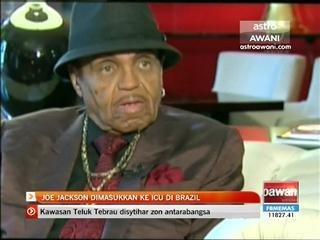 Joe Jackson masuk hospital di Brazil