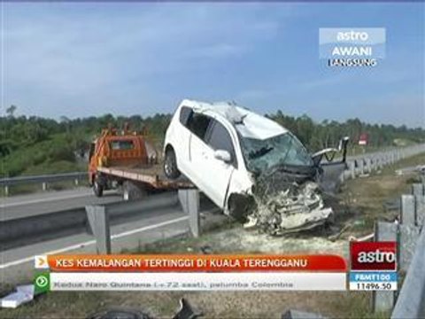 Kes kemalangan tertinggi di Kuala Terengganu berbanding daerah lain