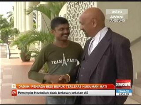 Dadah: Peniaga besi buruk terlepas hukuman mati