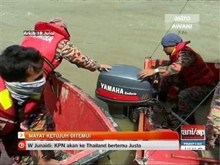 Bot karam Tanjong Karang: Mayat ketujuh ditemui